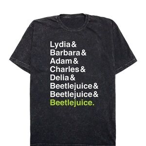 Beetlejuice Musical Tour tee